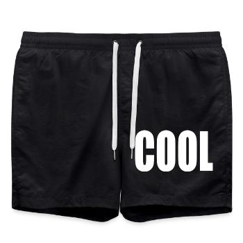 Cool - Swim Trunks - black - Front - AI Model Male 185 light (185cm)