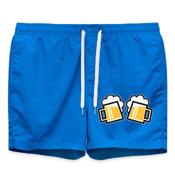 2 chopes à bière bavaroise Prosten (chopes à bière / 3C) - Short de bain - cobalt blue - Devant