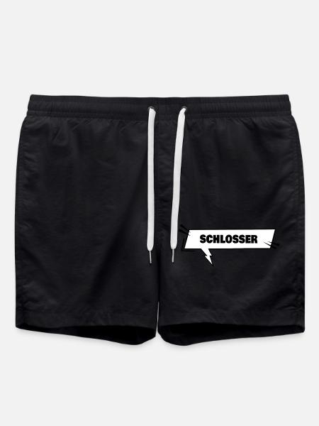 Locksmith - Swim Trunks - black