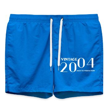 Jahrgang 2004 bis zur Perfektion gereift - Badeshorts - Cobalt blue - Vorne
