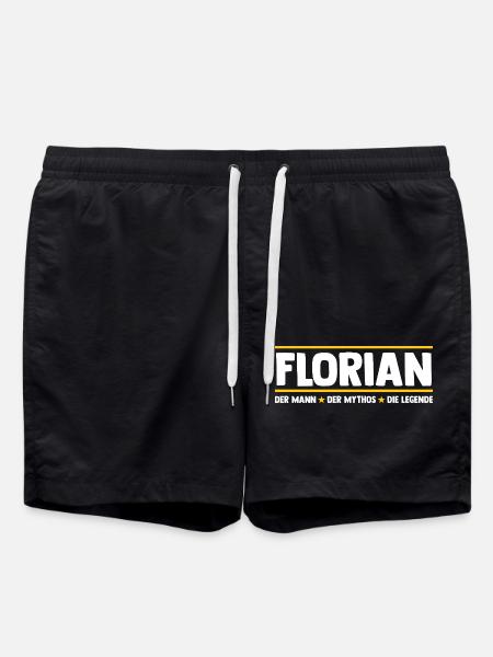 Florian - Swim Trunks - black