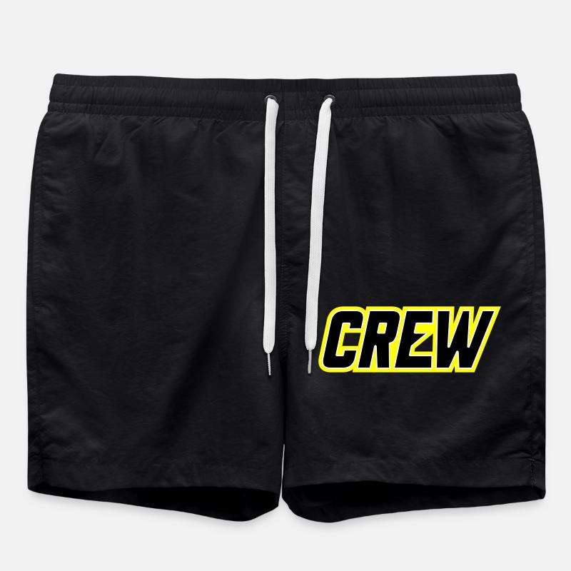 Crew - Swim Trunks - black