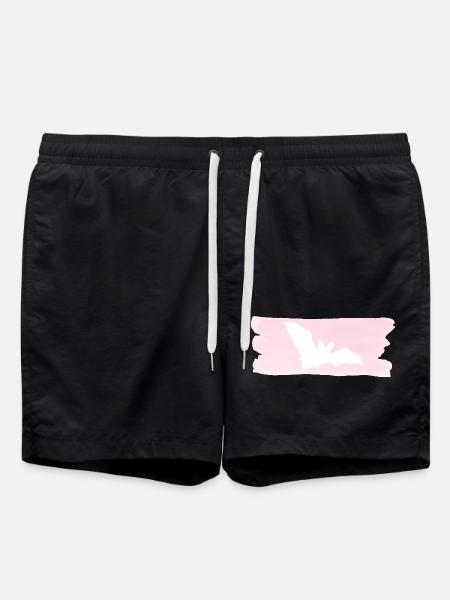 Fledermaus - Badeshorts - Schwarz