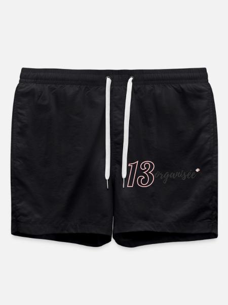 13 organized - Swim Trunks - black