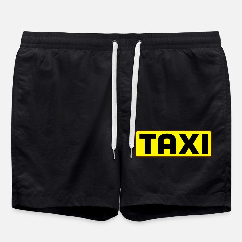 taxi - Swim Trunks - black