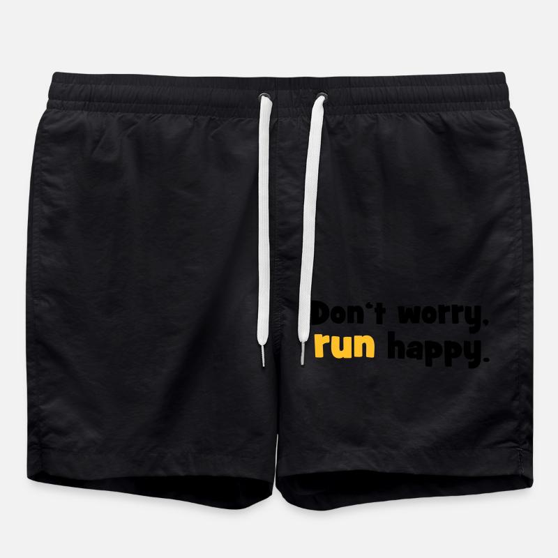 2541614 15427731 running - Swim Trunks - black