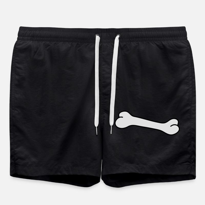 bone - Badeshorts - Schwarz