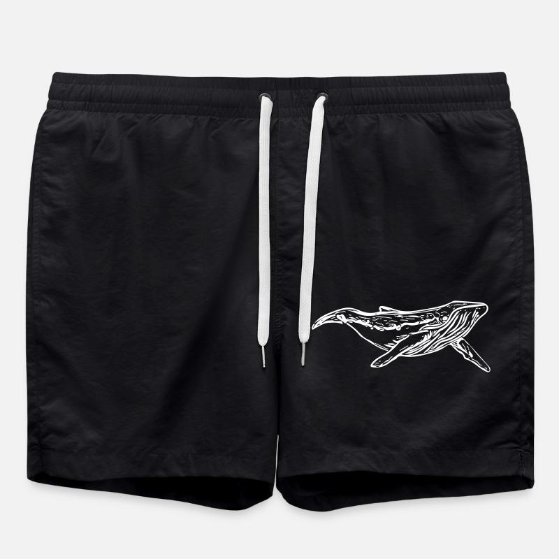 baleine - Short de bain - noir