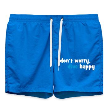 dive - Swim Trunks - cobalt blue - Front