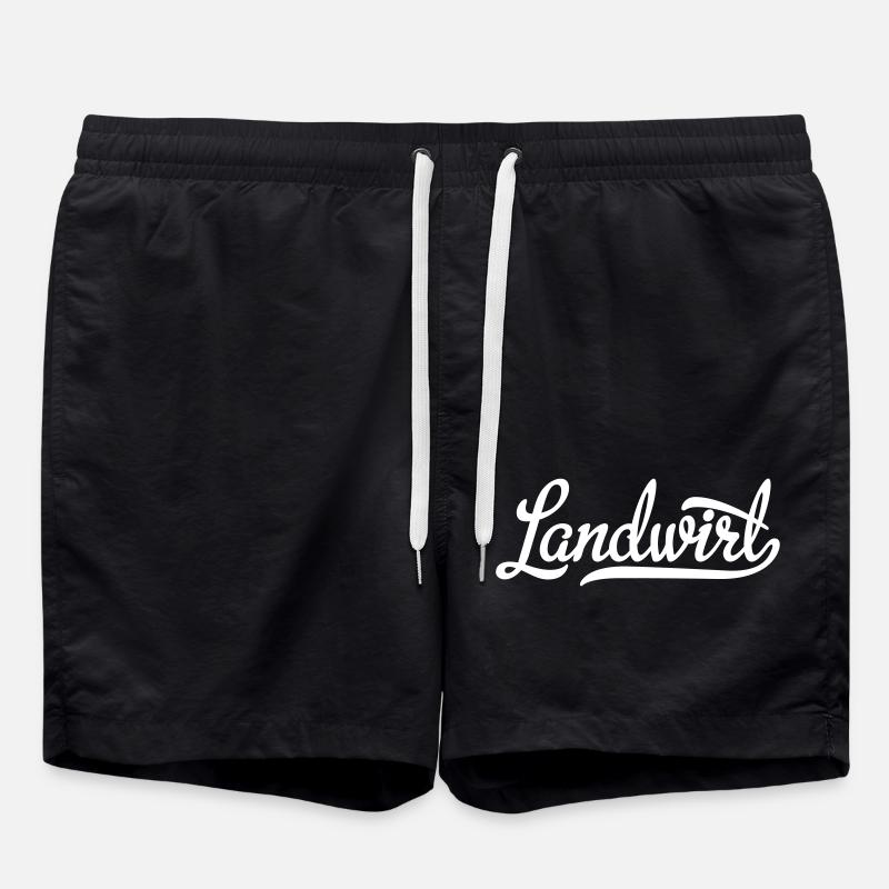 farmer - Swim Trunks - black