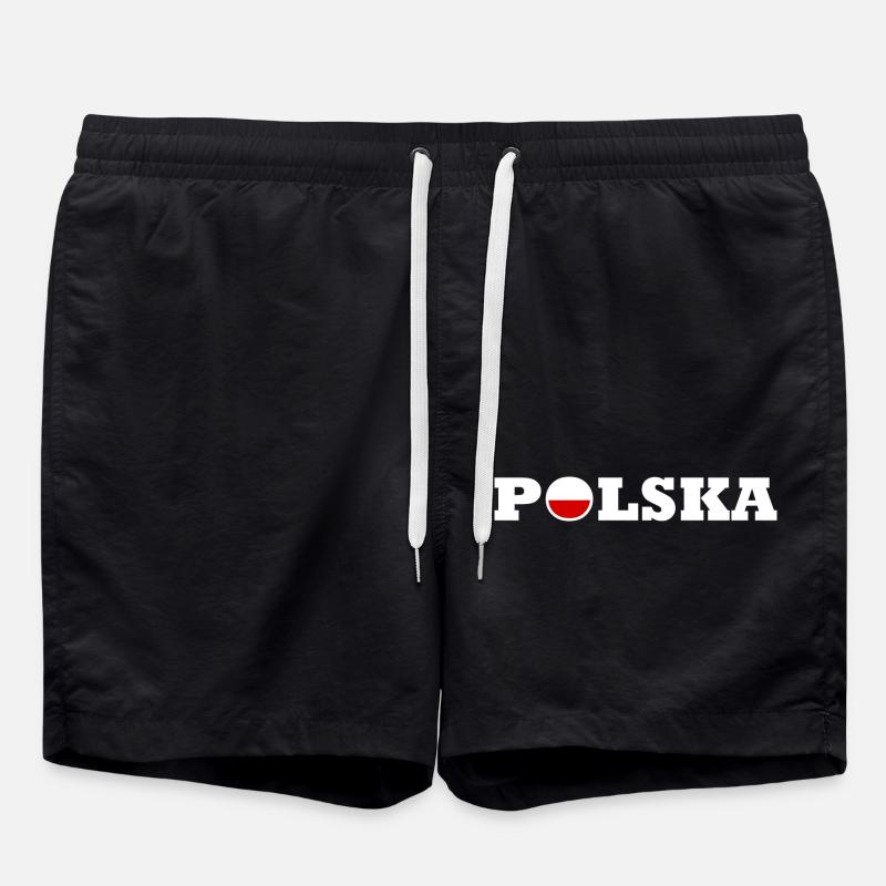 Pologne - Short de bain - noir