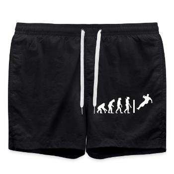 Evolution Parkour Freerunner - Swim Trunks - black - Front - AI Model Male 185 light (185cm)