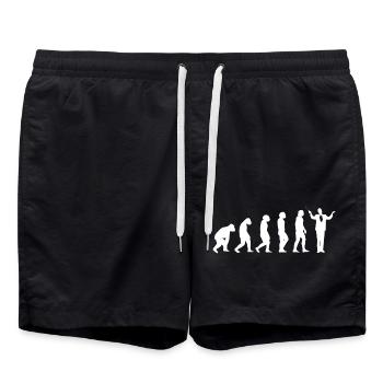 Musiciens Chefs d’orchestre Évolution Chef d’orchestre Musique Orchestre - Short de bain - noir - Devant - AI Model Male 185 light (185cm)