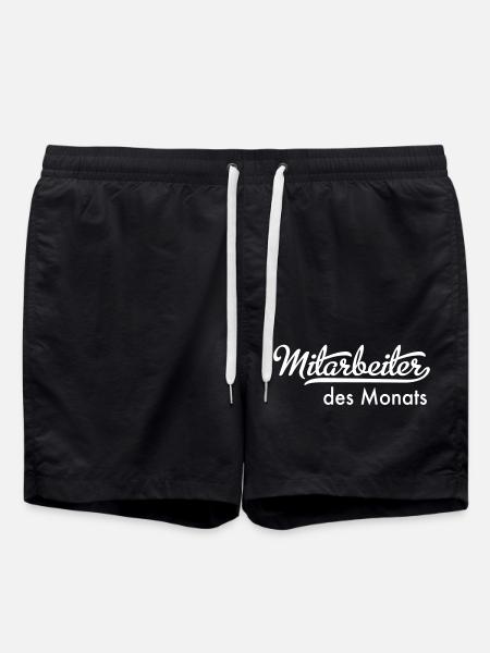 Mitarbeiter des Monats - Badeshorts - Schwarz