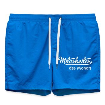 Mitarbeiter des Monats - Badeshorts - Cobalt blue - Vorne
