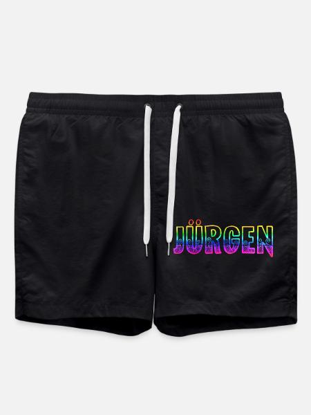 jürgen rs rainbow - Swim Trunks - black