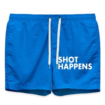Shot happens - Swim Trunks - cobalt blue - Front