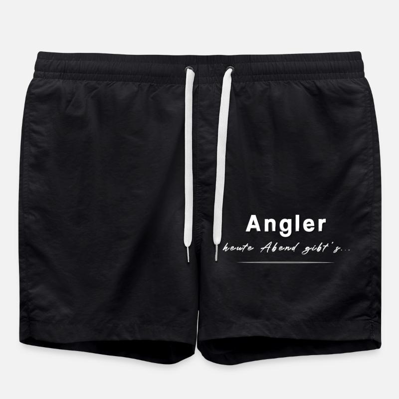 Fishing anglers - Swim Trunks - black