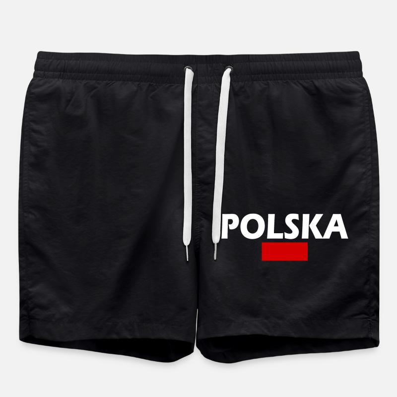 Pologne - Short de bain - noir