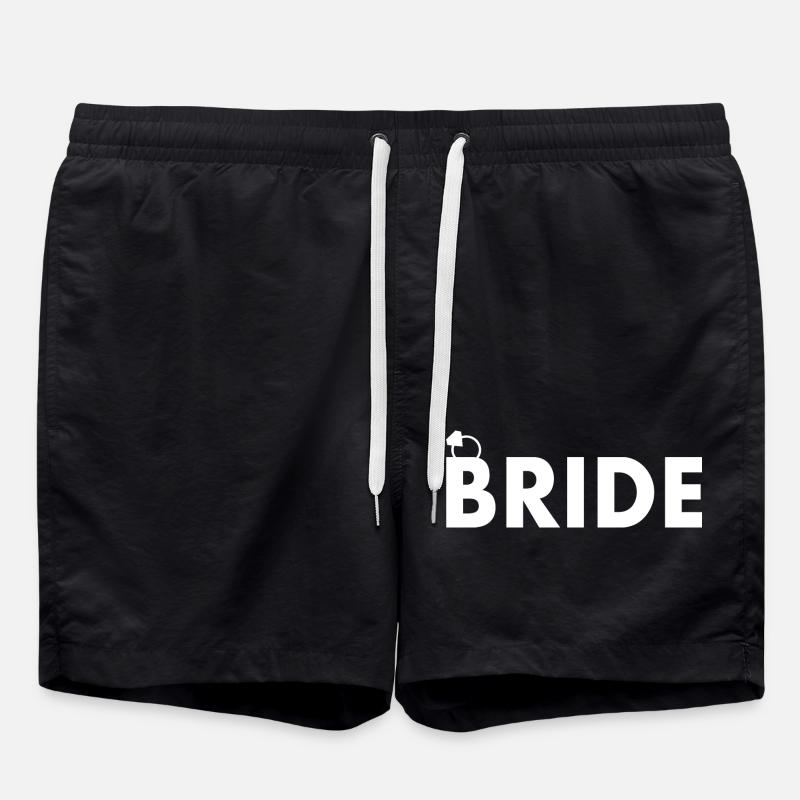 Bride - Short de bain - noir