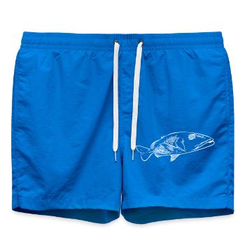 Sinistre patrouille de mérous en mer - Short de bain - cobalt blue - Devant