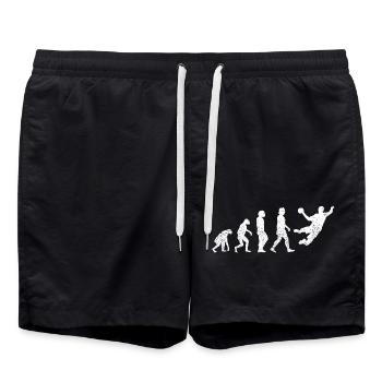 Handball Handball Club Handball Handball Players - Swim Trunks - black - Front - AI Model Male 185 light (185cm)