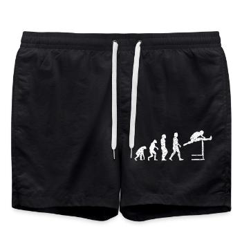 Long Jump Long JumpEr High Jump Triple Jump - Swim Trunks - black - Front - AI Model Male 185 light (185cm)