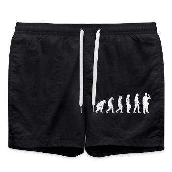 Artisan Tournevis Mécanicien Artisanat - Short de bain - noir - Devant - AI Model Male 185 light (185cm)