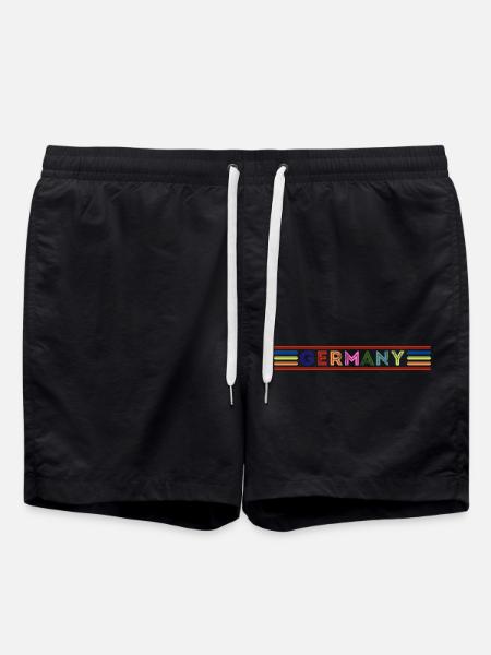 Germany - Swim Trunks - black