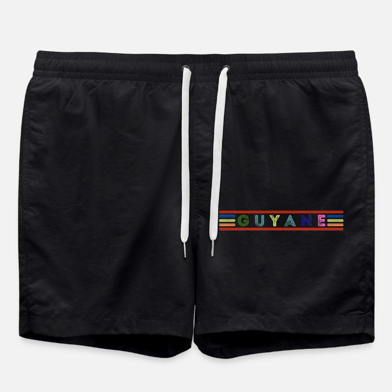 Guyana - Swim Trunks - black