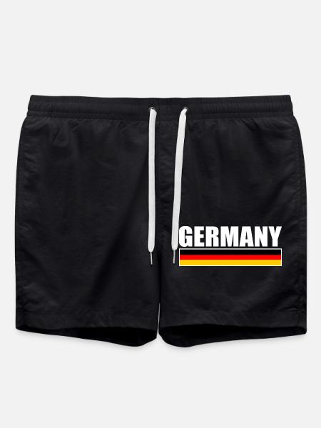 Germany - Swim Trunks - black