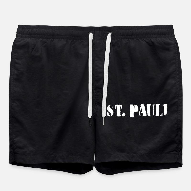 Hamburg St. Pauli - Swim Trunks - black