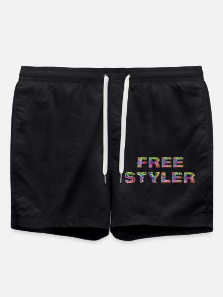 Free Styler - Swim Trunks - black
