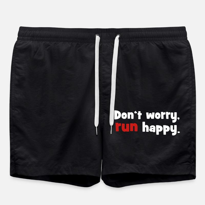 Run - Swim Trunks - black