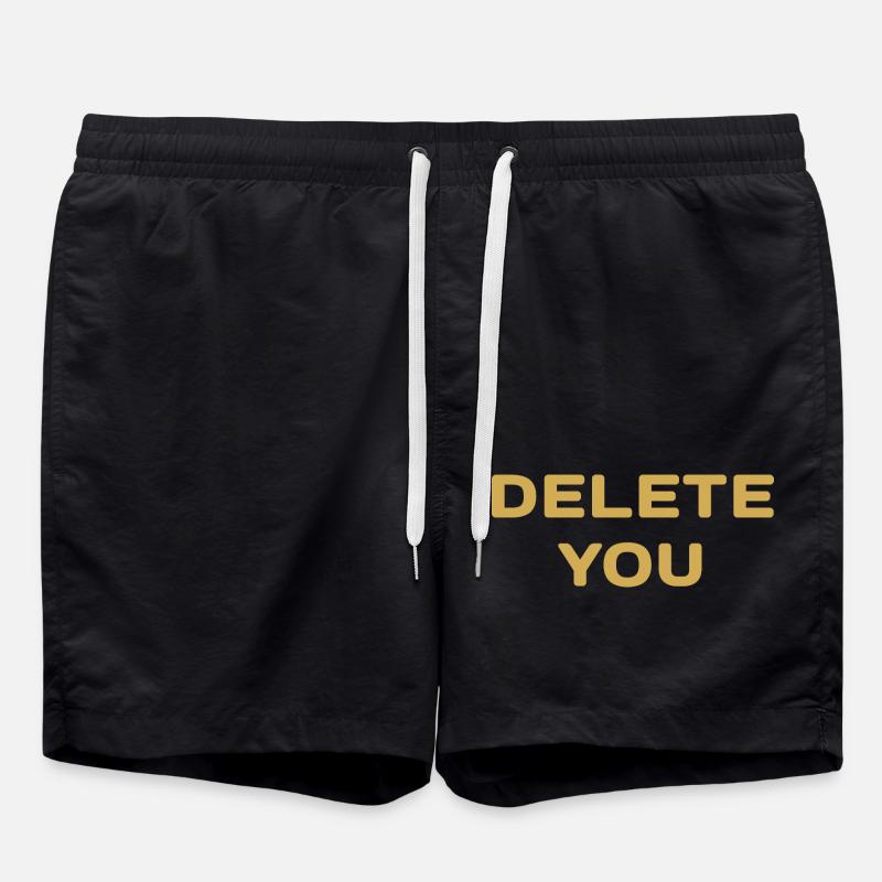 SUPPRIMER drôle - Short de bain - noir
