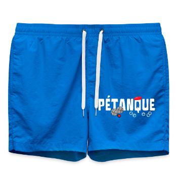 Pétanque le style béret français - Short de bain - cobalt blue - Devant