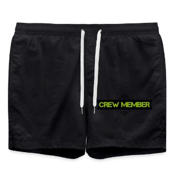 membre d’équipage - Short de bain - noir - Devant - AI Model Male 185 light (185cm)