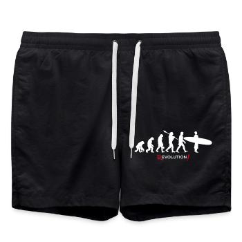 Revolution - Evolution Man Fun Twist07 - Badeshorts - Schwarz - Vorne - AI Model Male 185 light (185cm)