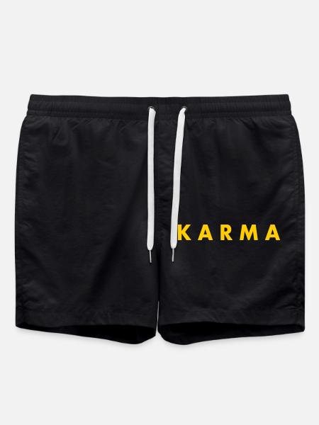 Karma - Badeshorts - Schwarz