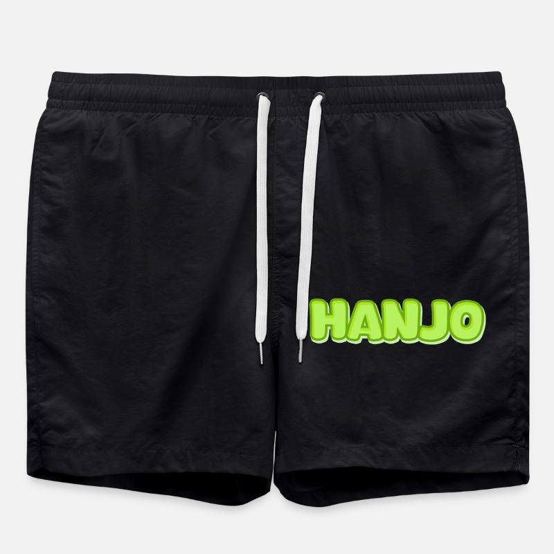 Hanjo Hanjo - Swim Trunks - black
