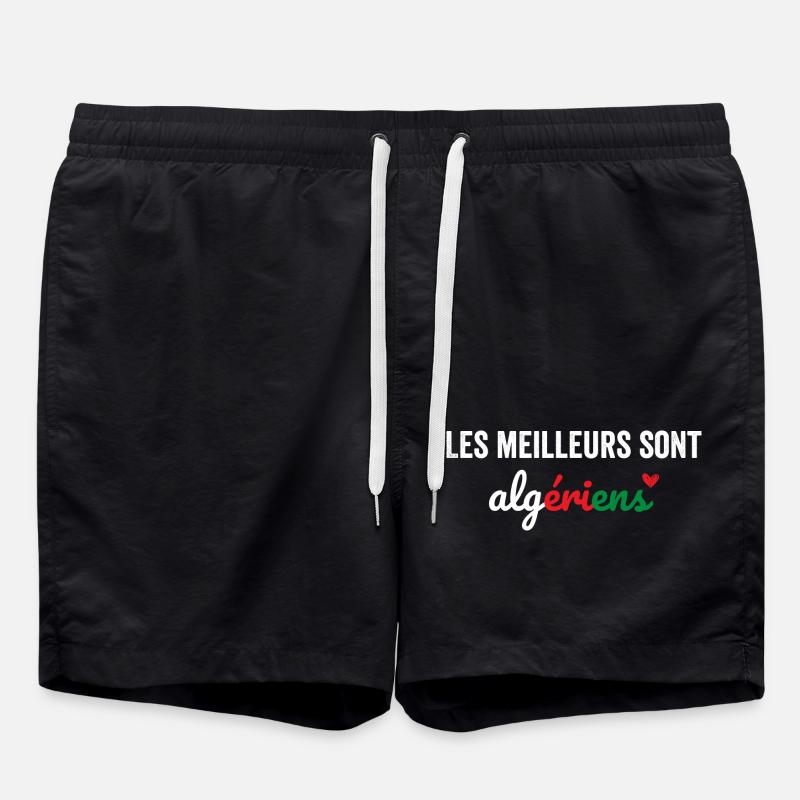 Les meilleurs sont Algériens - Short de bain - noir