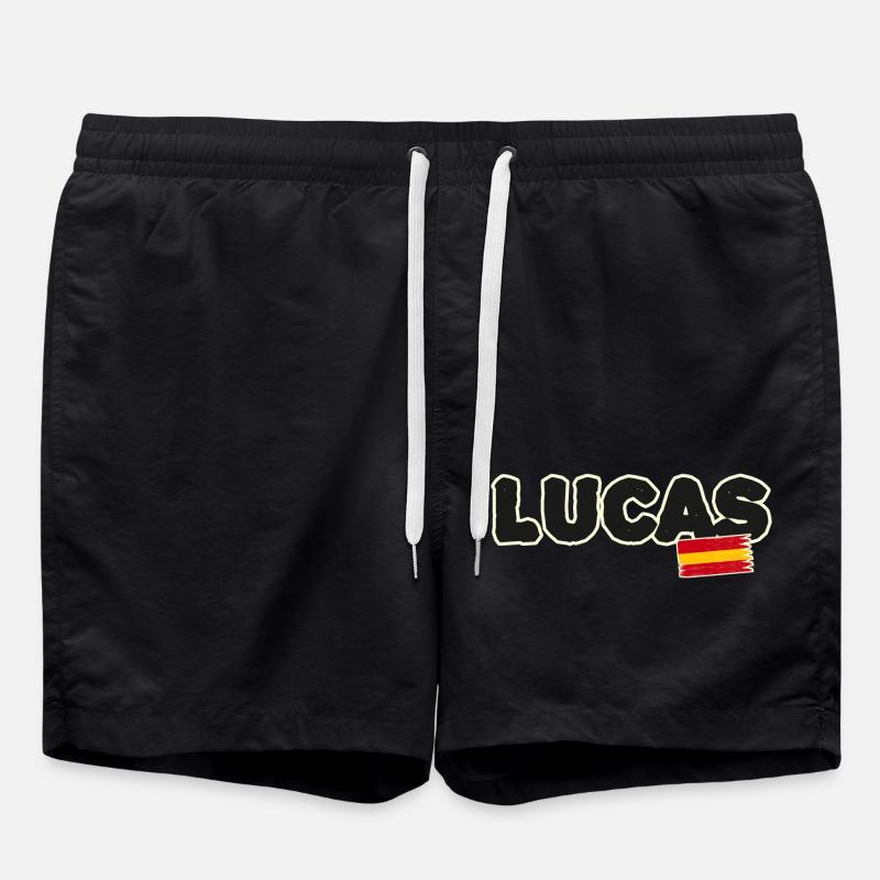Lucas - Swim Trunks - black