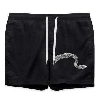 Serpents Serpents - Short de bain - noir - Devant - AI Model Male 185 light (185cm)