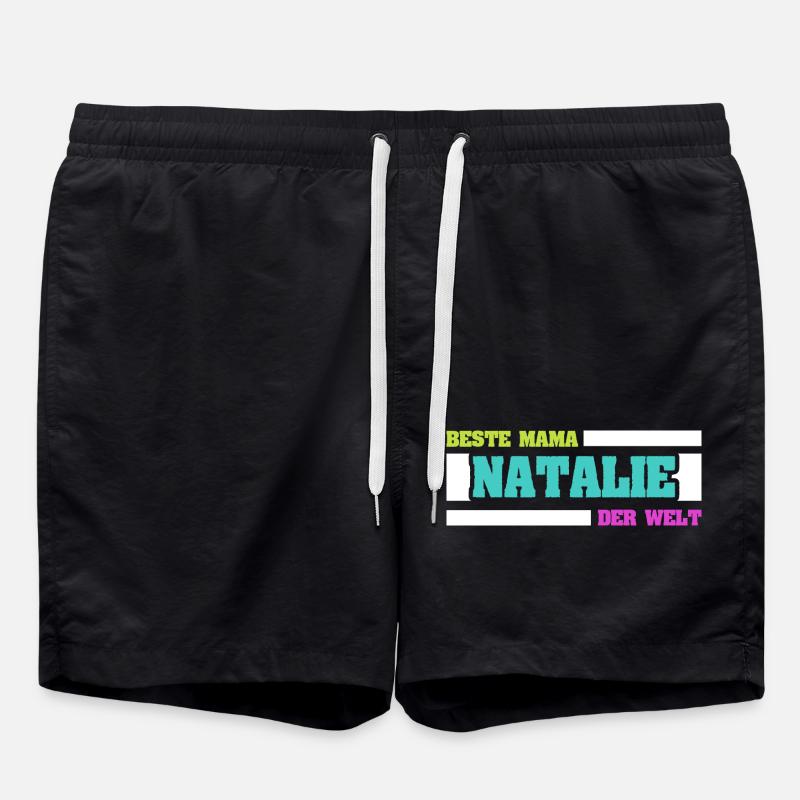 Natalie - Swim Trunks - black