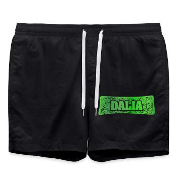 Dalia comme prénom - Short de bain - noir - Devant - AI Model Male 185 light (185cm)