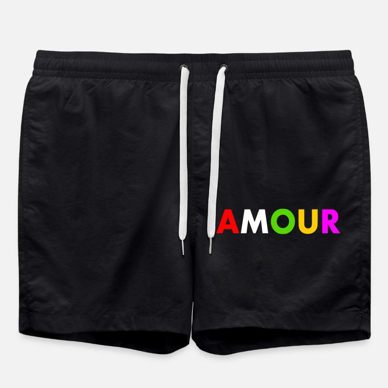 Amour - Swim Trunks - black