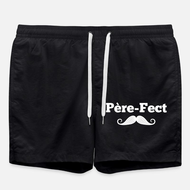 Père-fect idée cadeau papa - Short de bain - noir