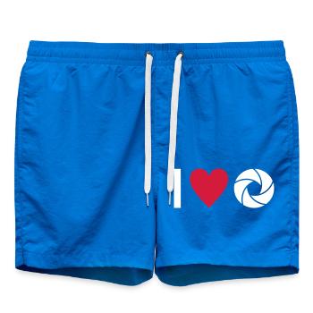 Fotografieren - Badeshorts - Cobalt blue - Vorne