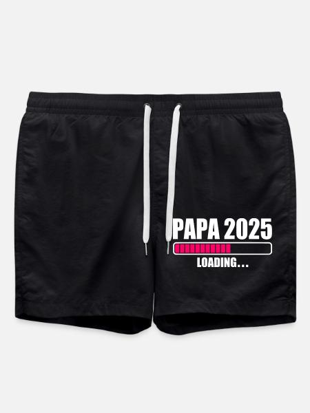 Papa 2025 - Swim Trunks - black