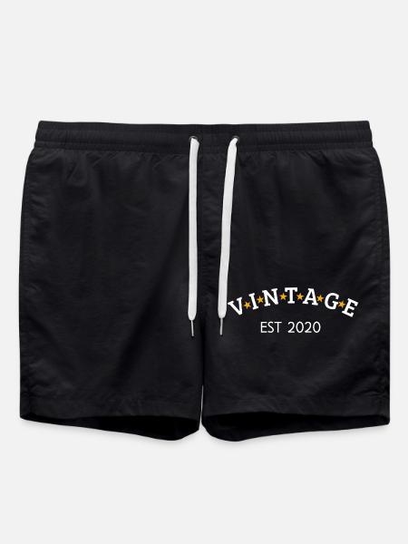 Jahrgang ist 2020 - Badeshorts - Schwarz